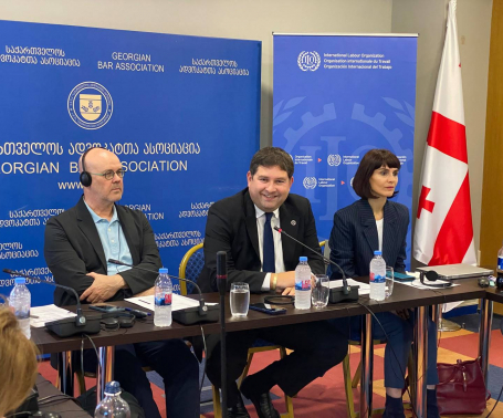 შრომის საერთაშორისო ორგანიზაციის (ILO) მხარდაჭერით, ადვოკატებისთვის ტრენინგი მიმდინარეობს